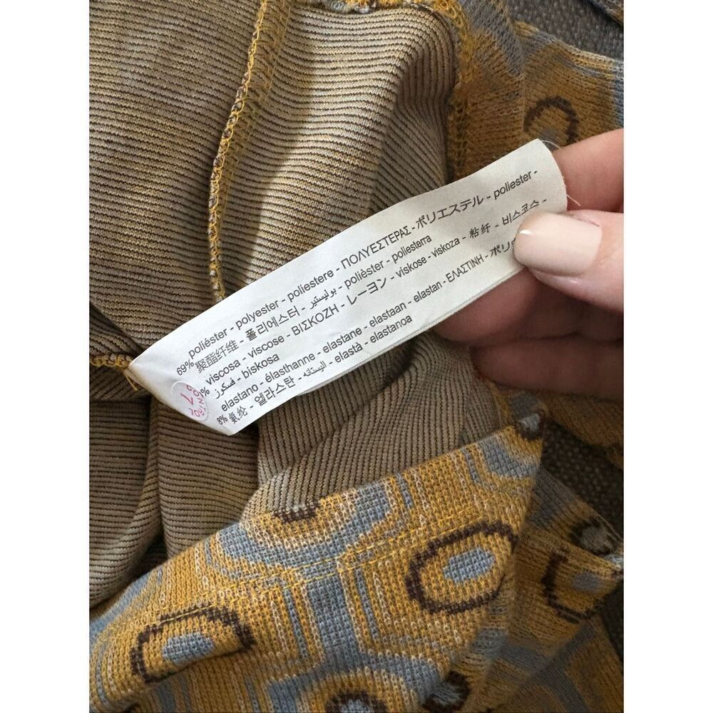 NEW ZARA Women’s Small Jacquard Knit Long Sleeve Top - Picture 12 of 12